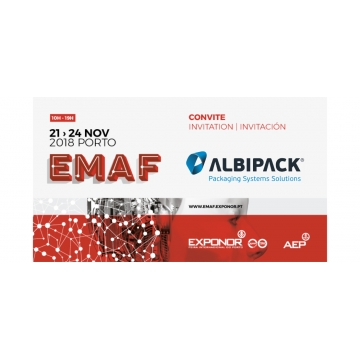 Albipack em estreia na EMAF 2018